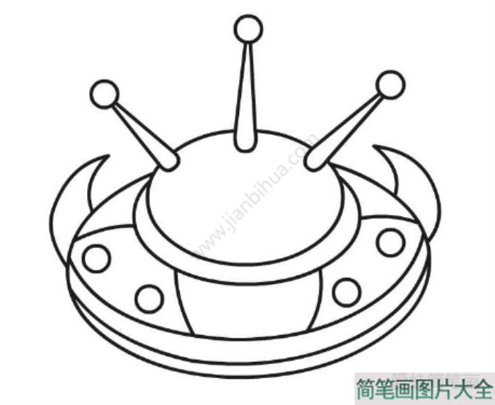 宇宙飞船简笔画  第4张