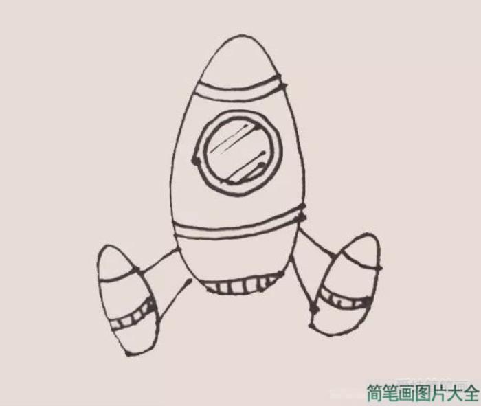 宇宙飞船简笔画  第3张