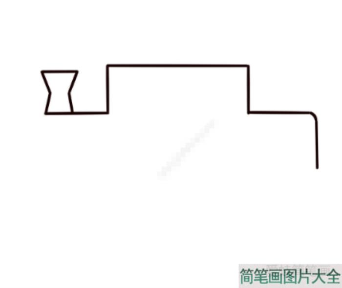 拖拉机简笔  第2张