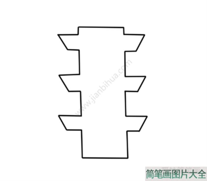 交通信号灯简笔画