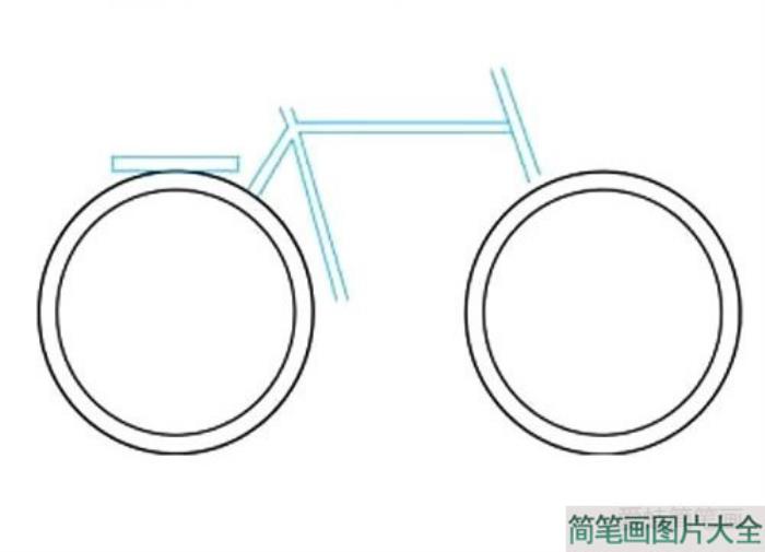 自行车画法简笔画  第4张