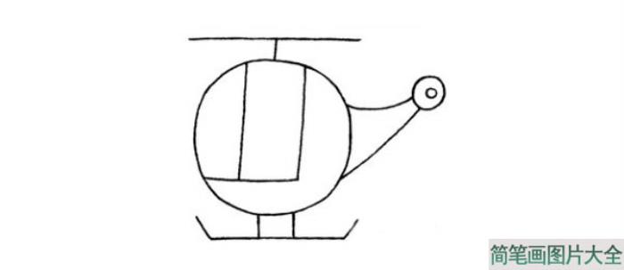 直升机简笔画  第4张