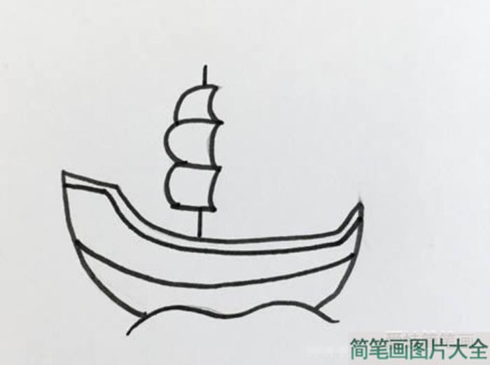 帆船如何画简笔画  第2张