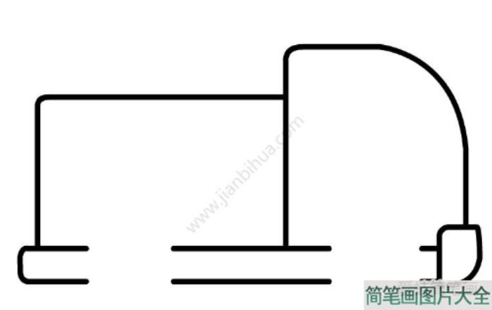 消防车简笔画