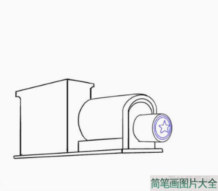 怎样画火车简笔画  第3张