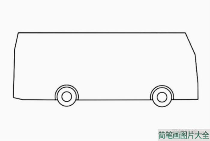 简单五步画公交车  第2张