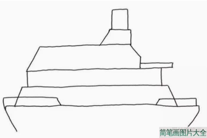 豪华游轮怎么画  第3张