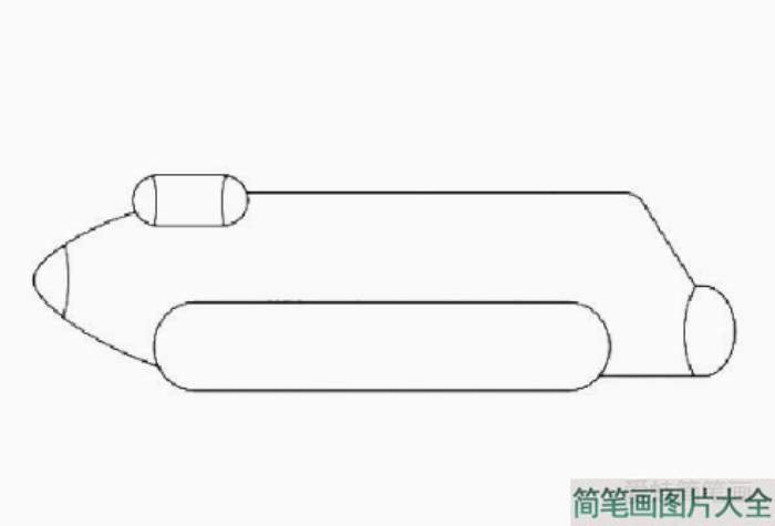 简单的军用飞机简笔画教程  第2张