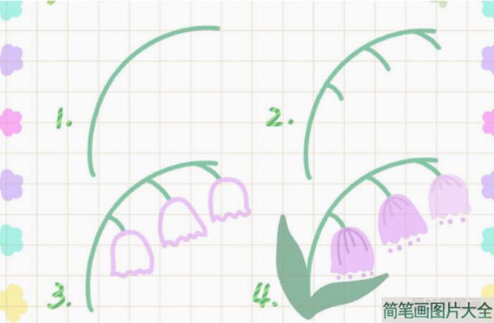 小花简笔画画法步骤  第1张