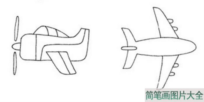 飞艇简笔画大全  第6张