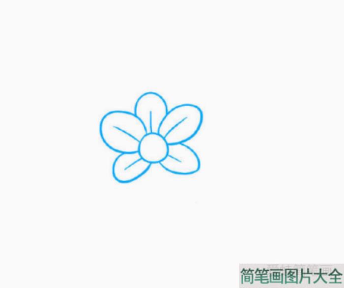 漂亮的水仙花简笔画画法步骤  第1张