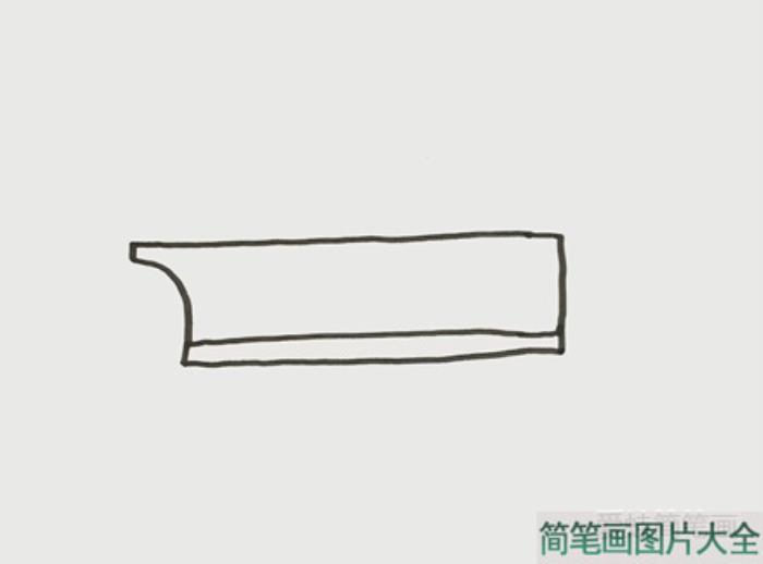 军舰简笔画