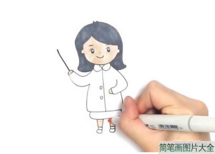 老师简笔画  第3张