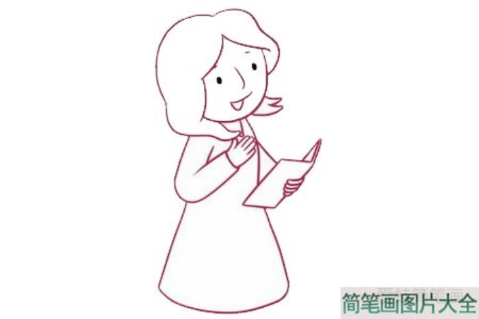 教师简笔画  第3张