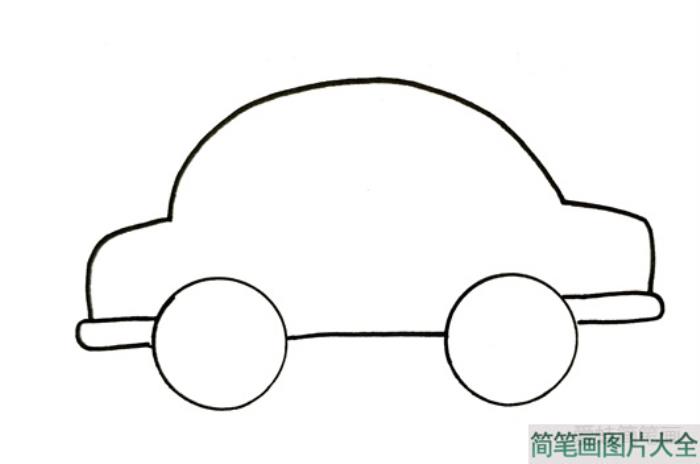 儿童怎样画汽车