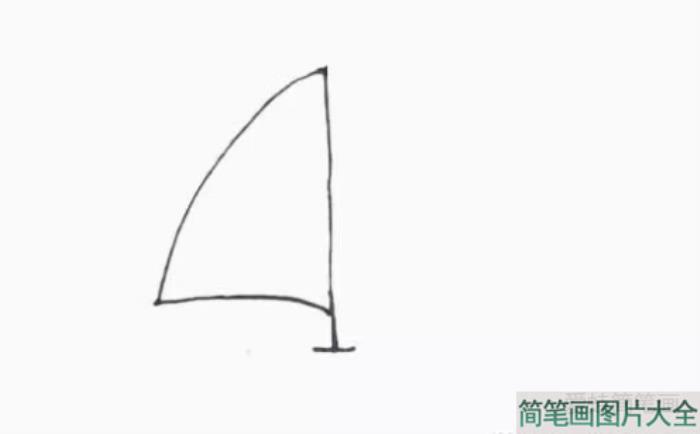 用数字1来画帆船  第2张