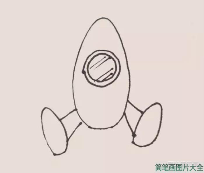 宇宙飞船简笔画  第4张