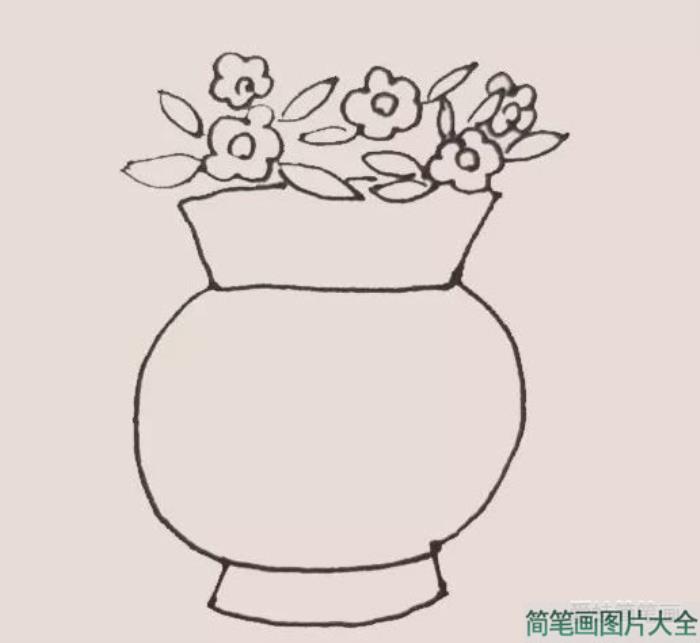 花瓶简笔画  第6张