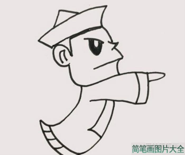 僵尸简笔画  第3张