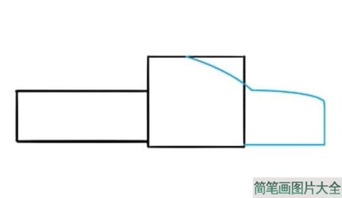 很容易画的卡车简笔画教程  第3张