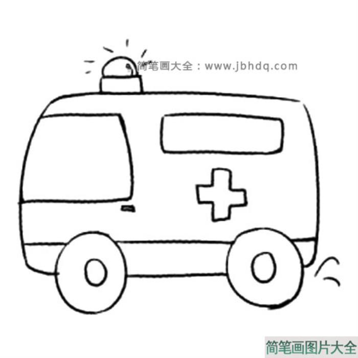 Q版交通工具_救护车  第1张