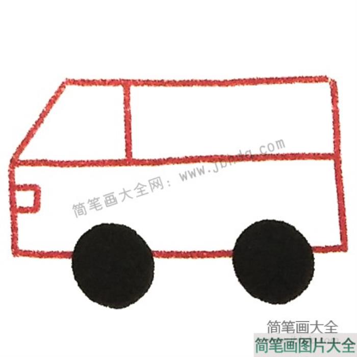 运用简单几何图形画救护车  第3张