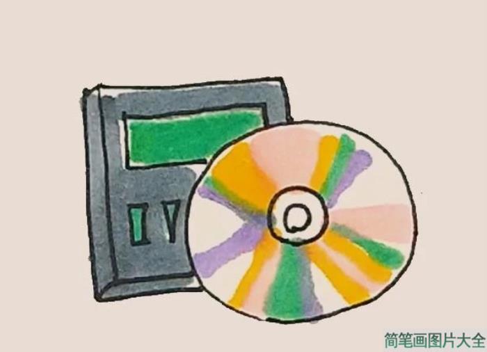 简笔画之CD  第6张