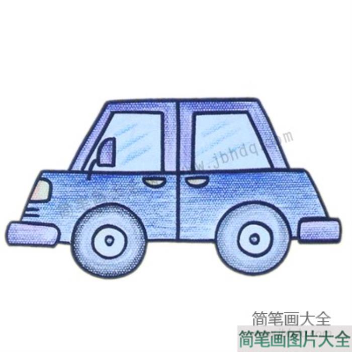 简笔画中级篇_汽车  第5张