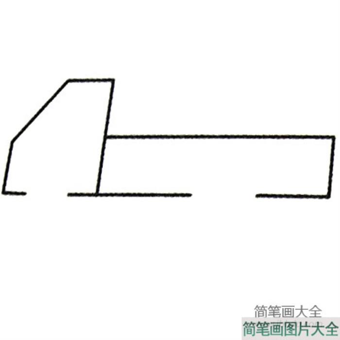 吊车简笔画大全及画法步骤