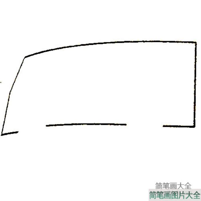 公交车简笔画大全及画法步骤