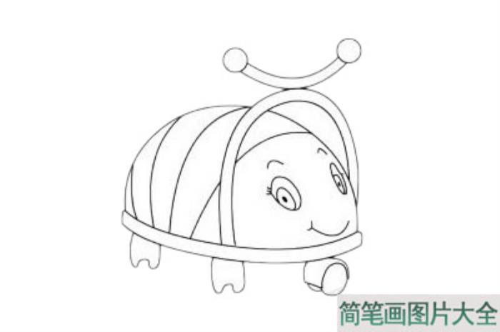 扭扭车简笔画图片大全  第4张