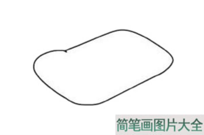 翻斗车玩具简笔画