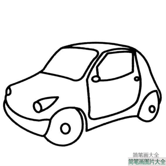 教小宝宝学画小汽车  第2张