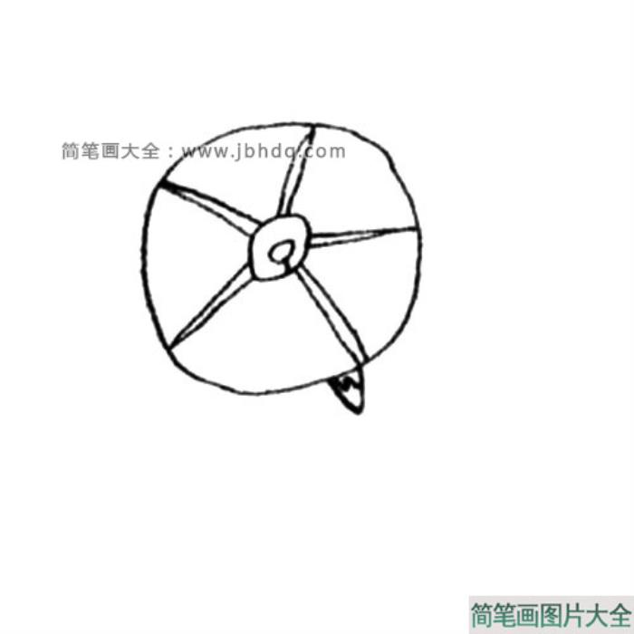 牵牛花简笔画教程  第3张