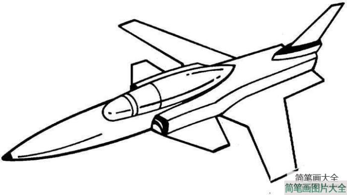 飞机简笔画  第1张
