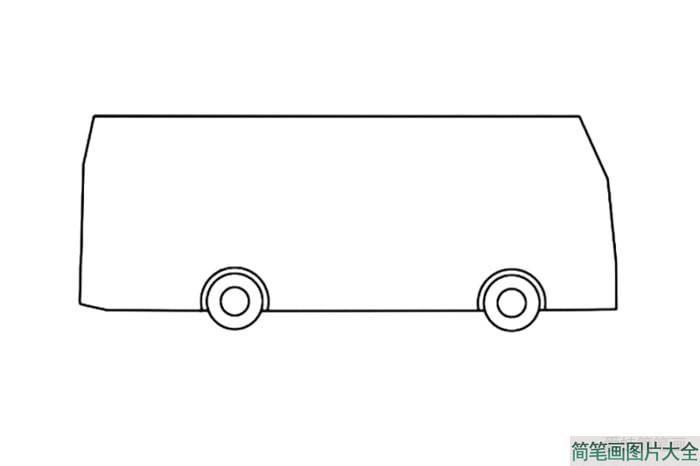幼儿园大巴车简笔画  第2张
