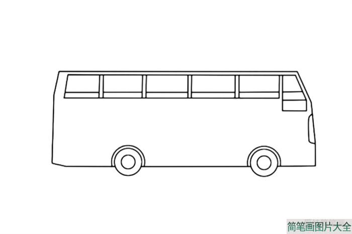 幼儿园大巴车简笔画  第3张
