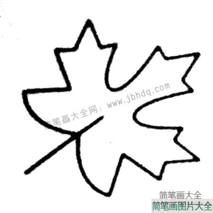 简单的树叶简笔画大全  第2张