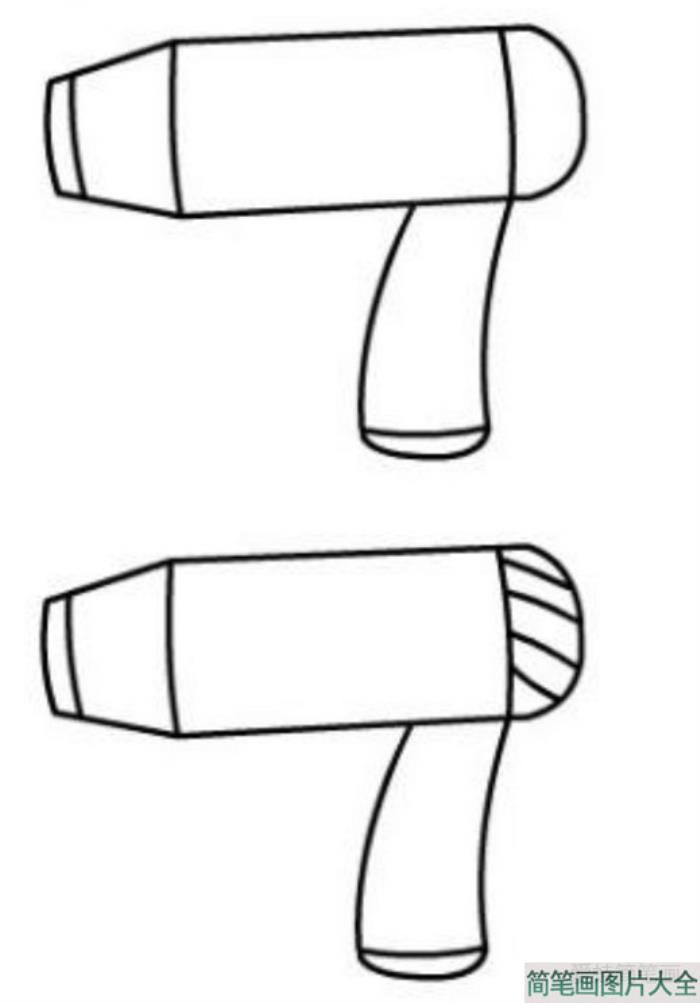 吹风机简笔画  第2张