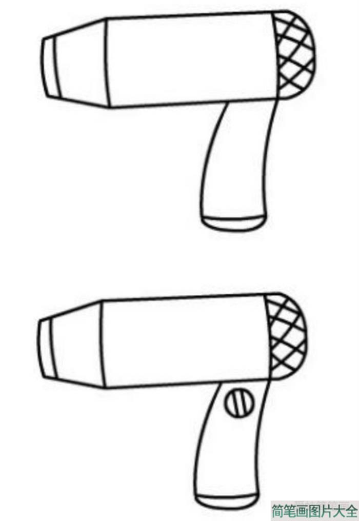 吹风机简笔画  第3张