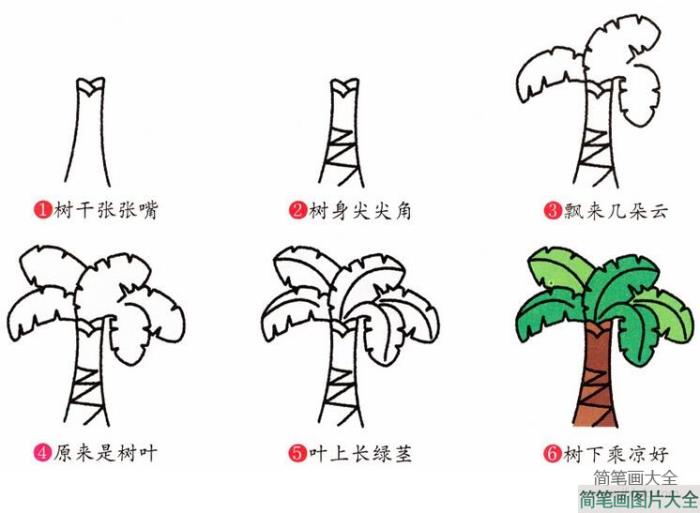 芭蕉树的画法  第2张