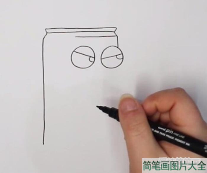 可乐简笔画