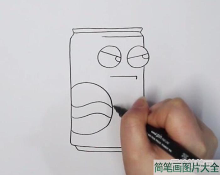 可乐简笔画  第2张