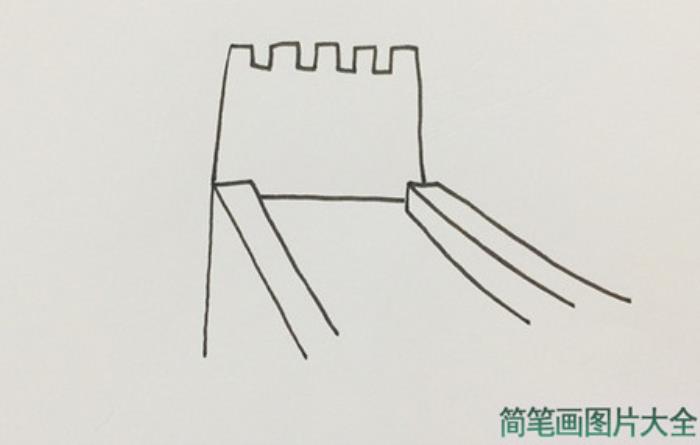 长城简笔画