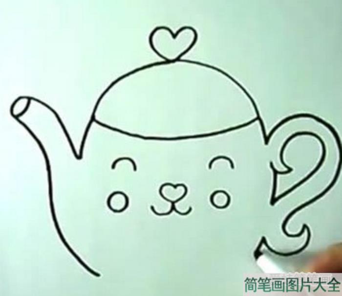 茶壶简笔画  第4张