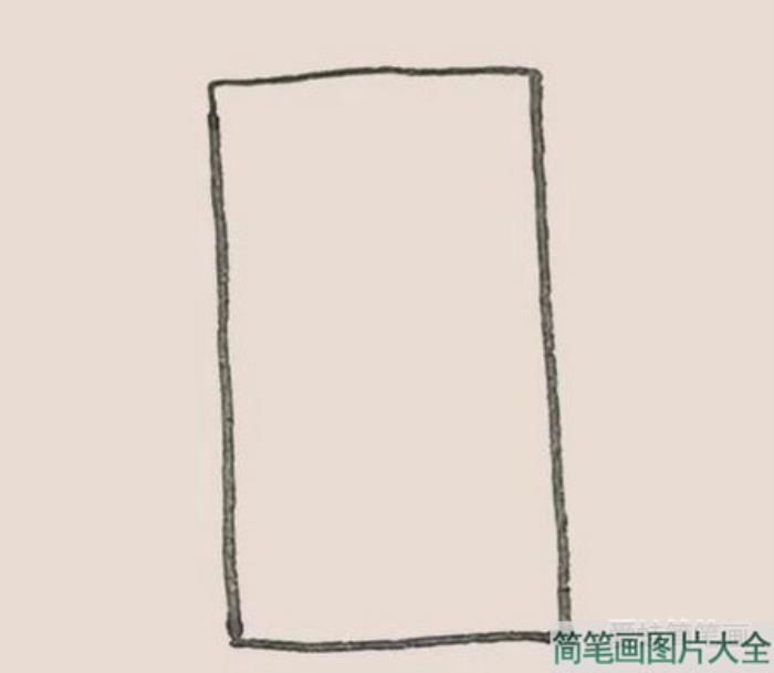 镜子简笔画