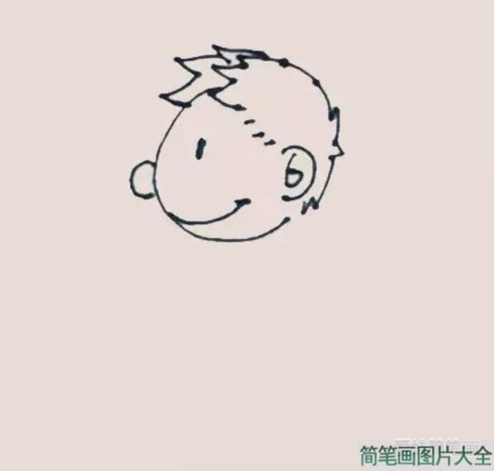 学生简笔画  第3张