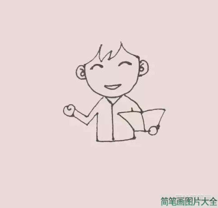 老师简笔画  第4张