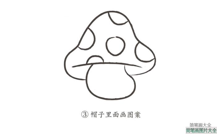 学画可爱的蘑菇  第3张