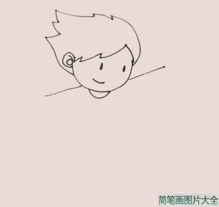 滑板小子简笔画  第4张